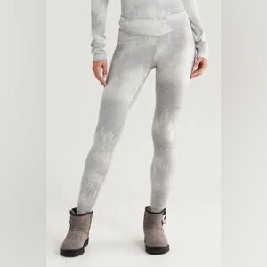 NEW Smartwool Classic Thermal Merino Base Layer Leggings in Grey Size S
